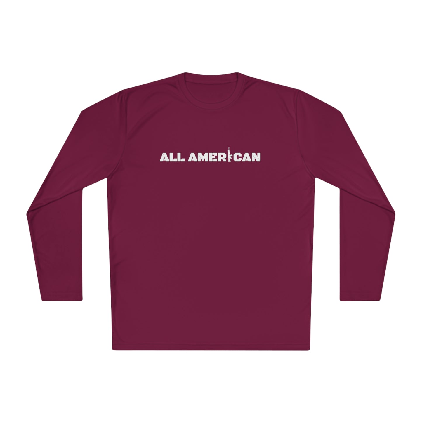 All American Unisex Lightweight Long Sleeve Tee