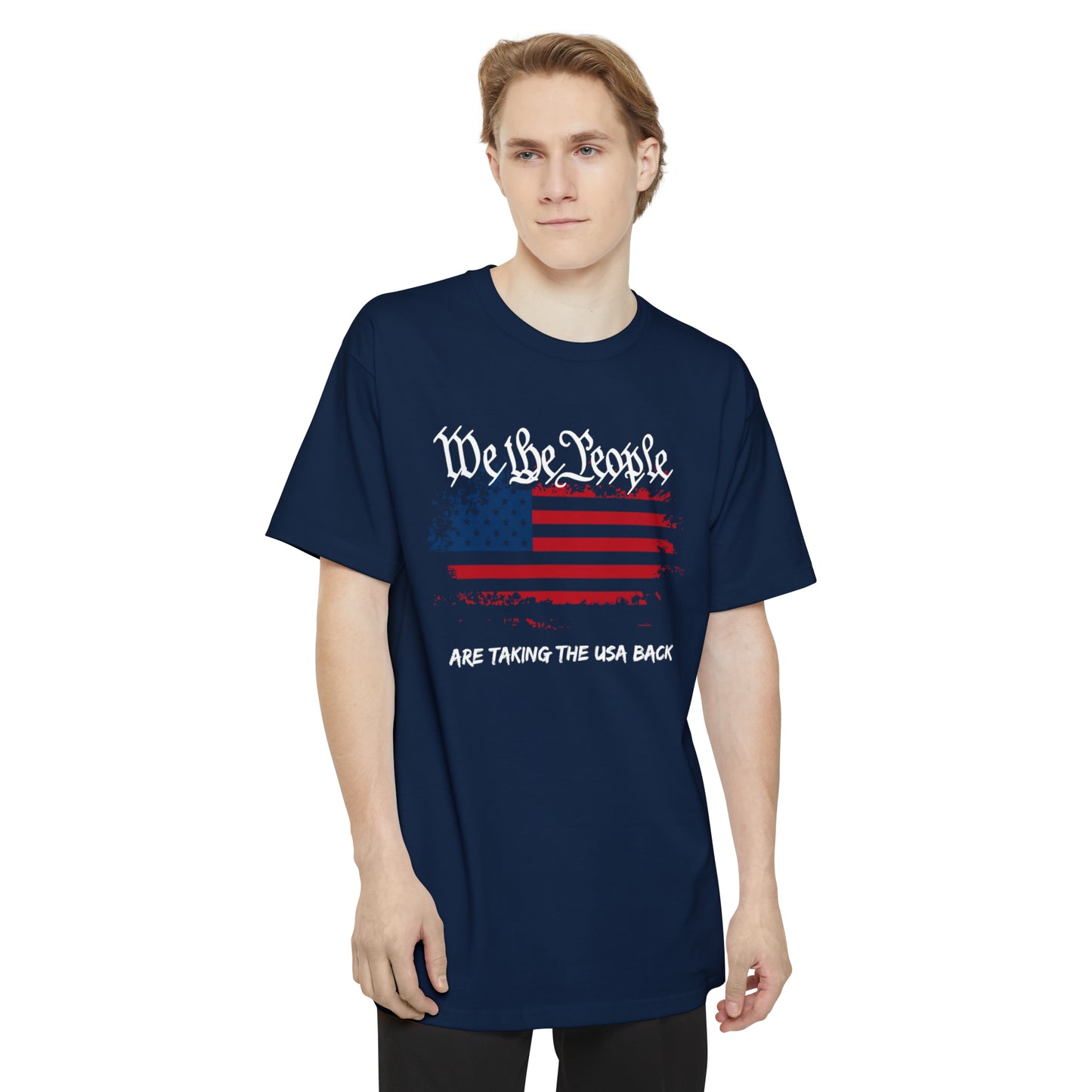 We The People Are Taking The USA Back BIG AND TALL (Front Design)