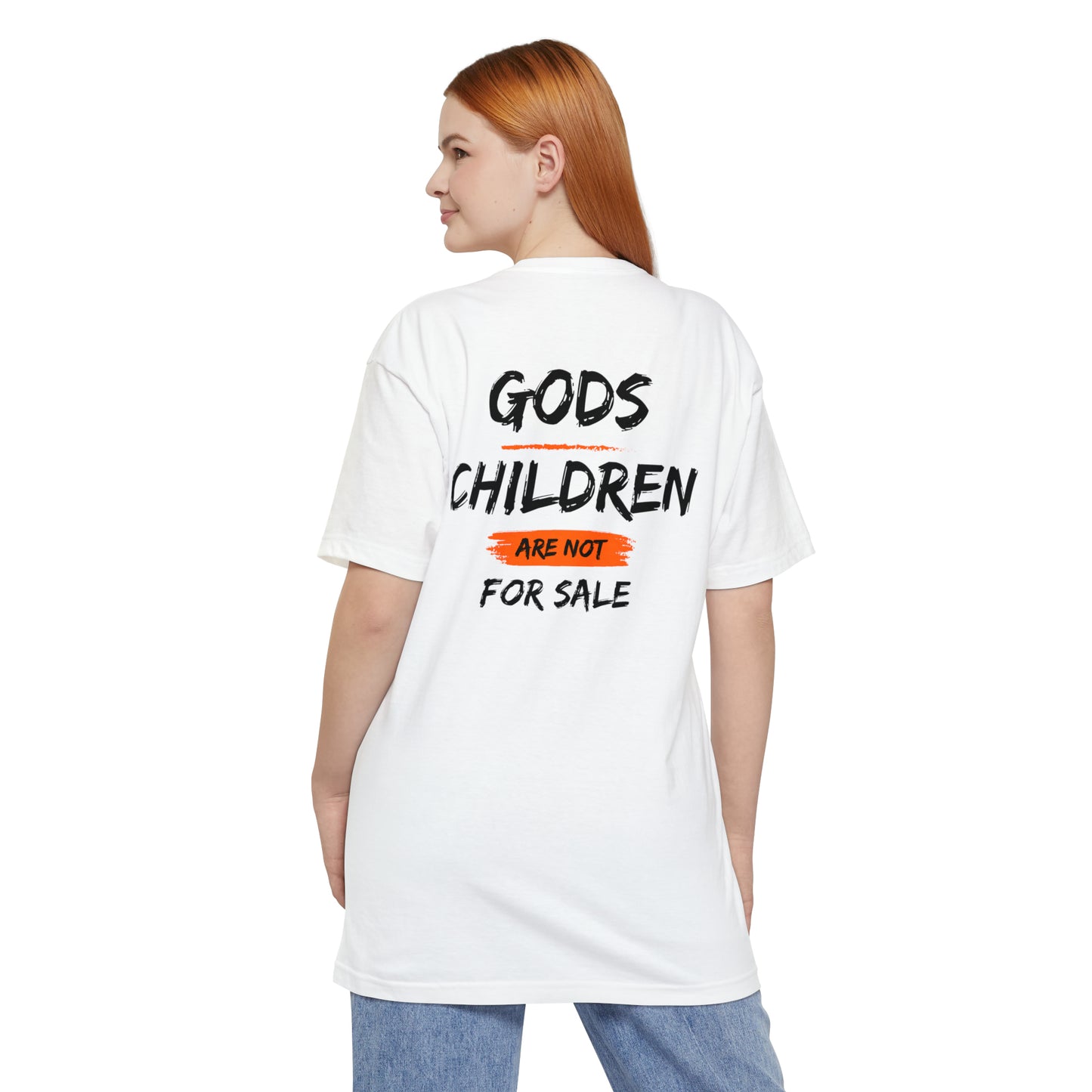 Gods Children Are Not For Sale (Back Design) Big And Tall SIZES