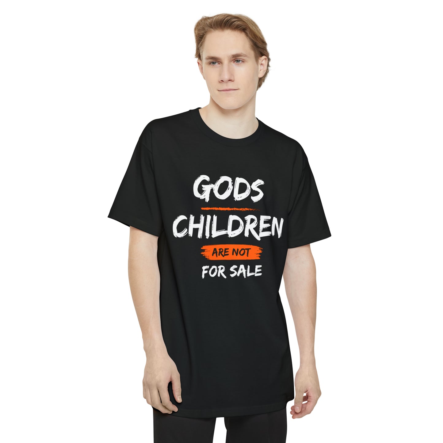 Gods Children Are Not For Sale ( Front Design) BIG AND TALL