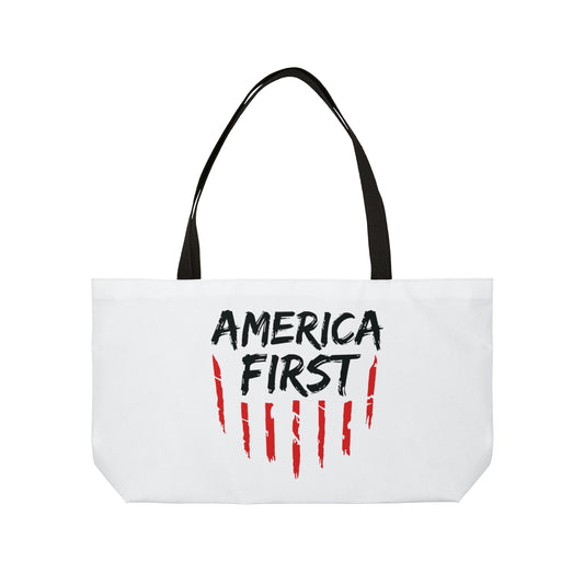 America First Weekender Tote Bag