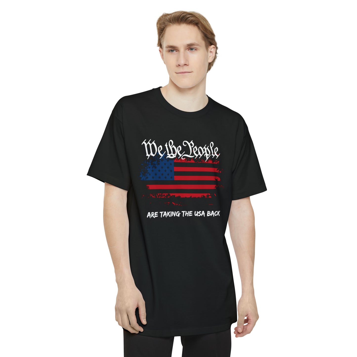 We The People Are Taking The USA Back BIG AND TALL (Front Design)