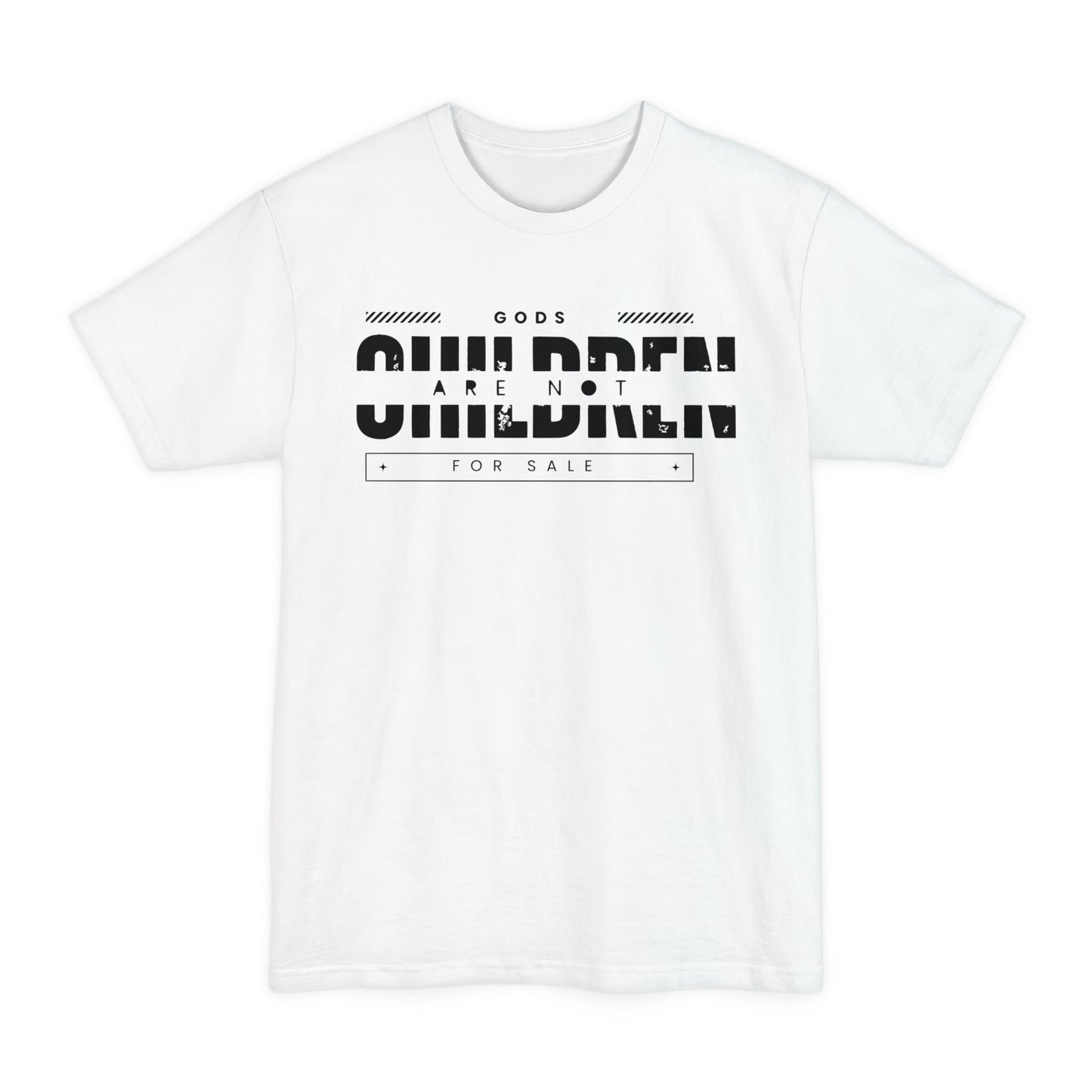 Gods Children Are Not For Sale (Front Design) BIG AND TALL