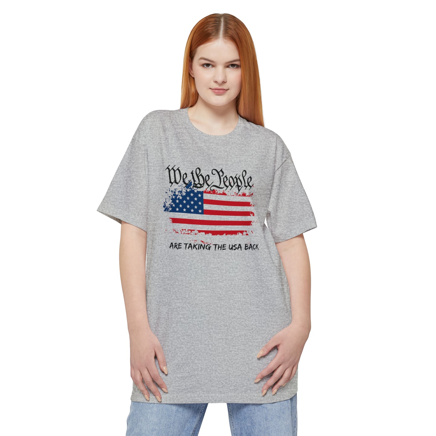 We The People Are Taking The USA Back BIG AND TALL (Front Design)