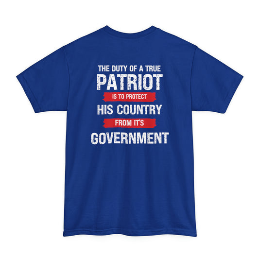 Duty Of A Patriot (BIG AND TALL SIZES)