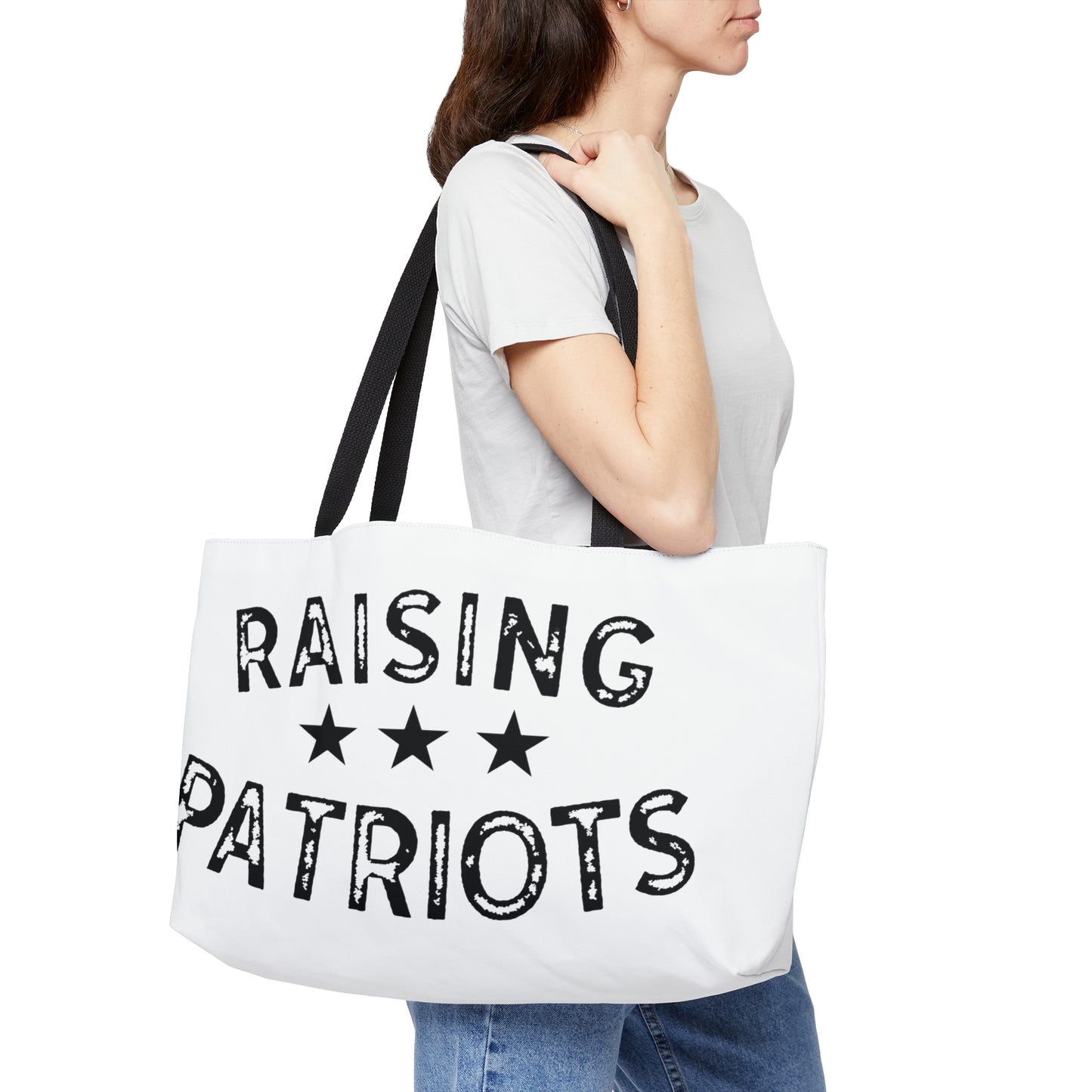 Raising Patriots Weekender Tote Bag  Beach Bag