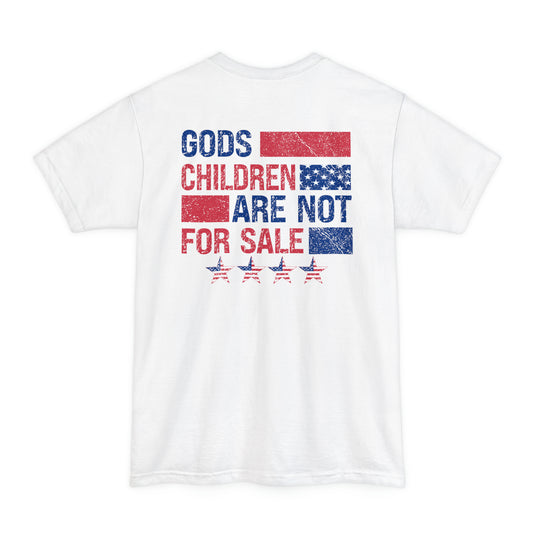 Gods Children Are Not For Sale (Back Design) Big And Tall Sizes