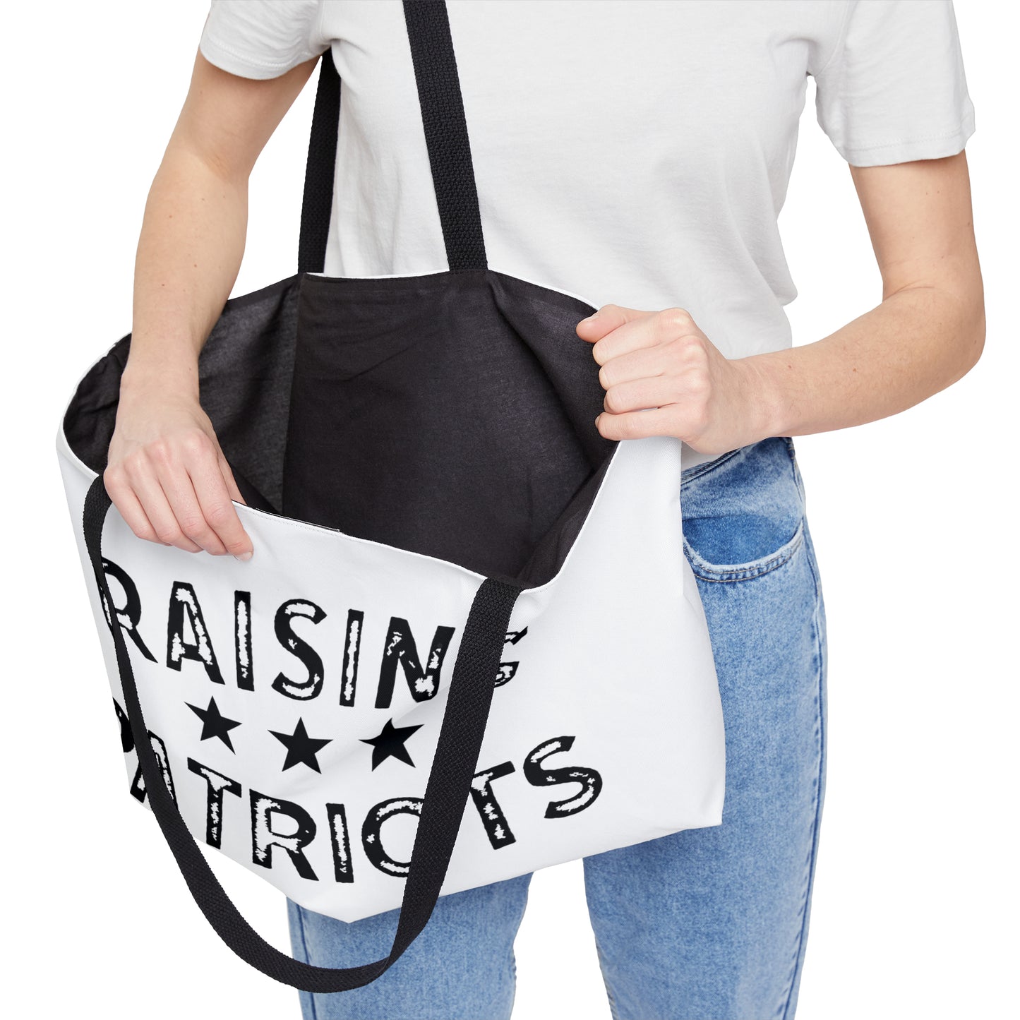 Raising Patriots Weekender Tote Bag  Beach Bag