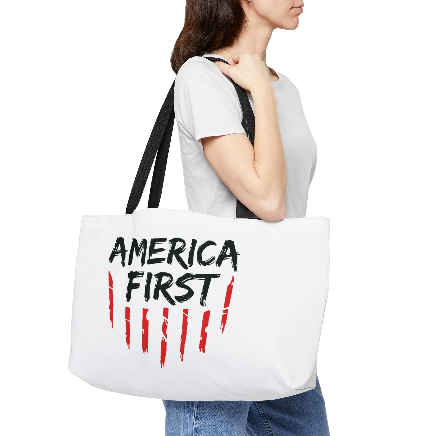 America First Weekender Tote Bag