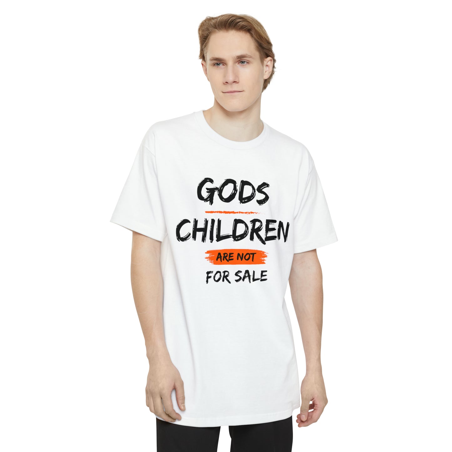 Gods Children Are Not For Sale ( Front Design) BIG AND TALL