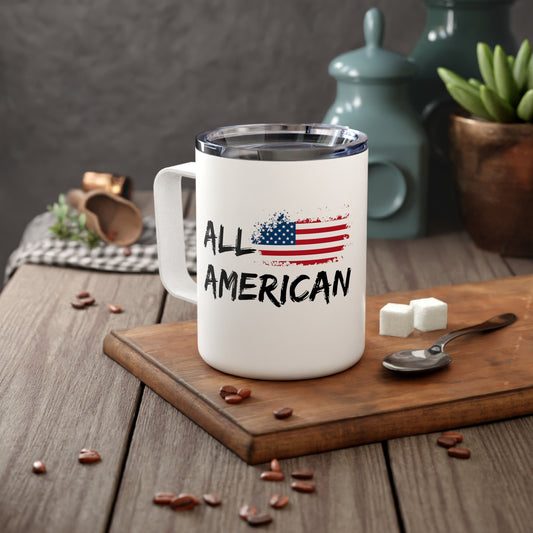 All American Insulated Coffee Mug, 10oz