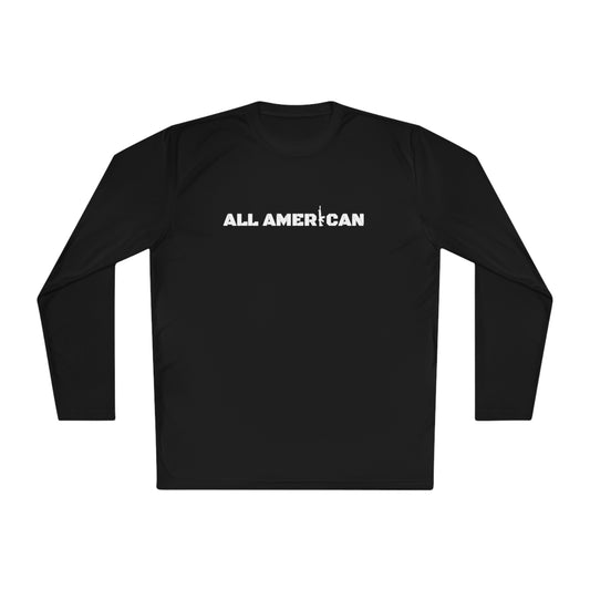 All American Unisex Lightweight Long Sleeve Tee