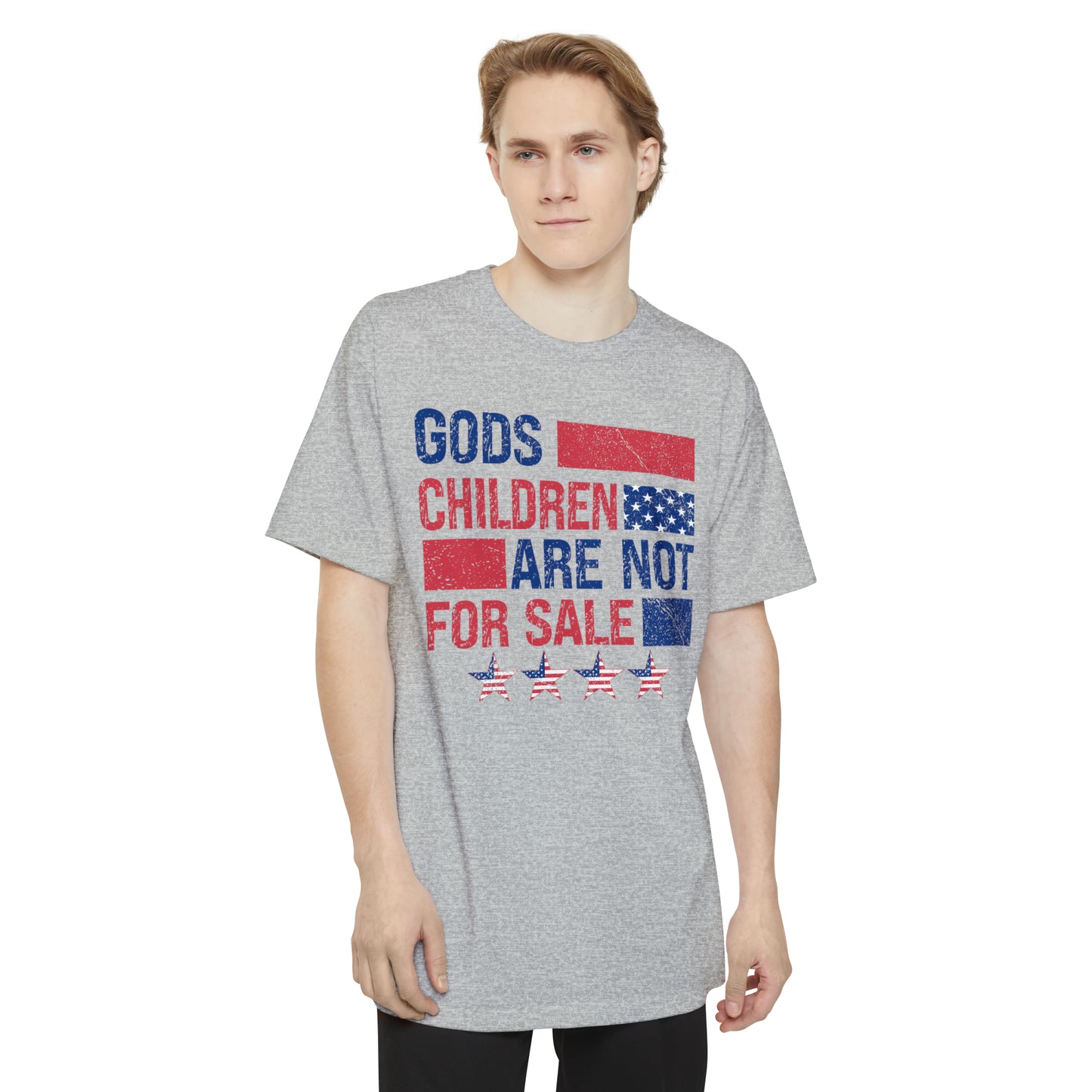 Gods Children Are Not For Sale (Front Design) BIG AND TALL