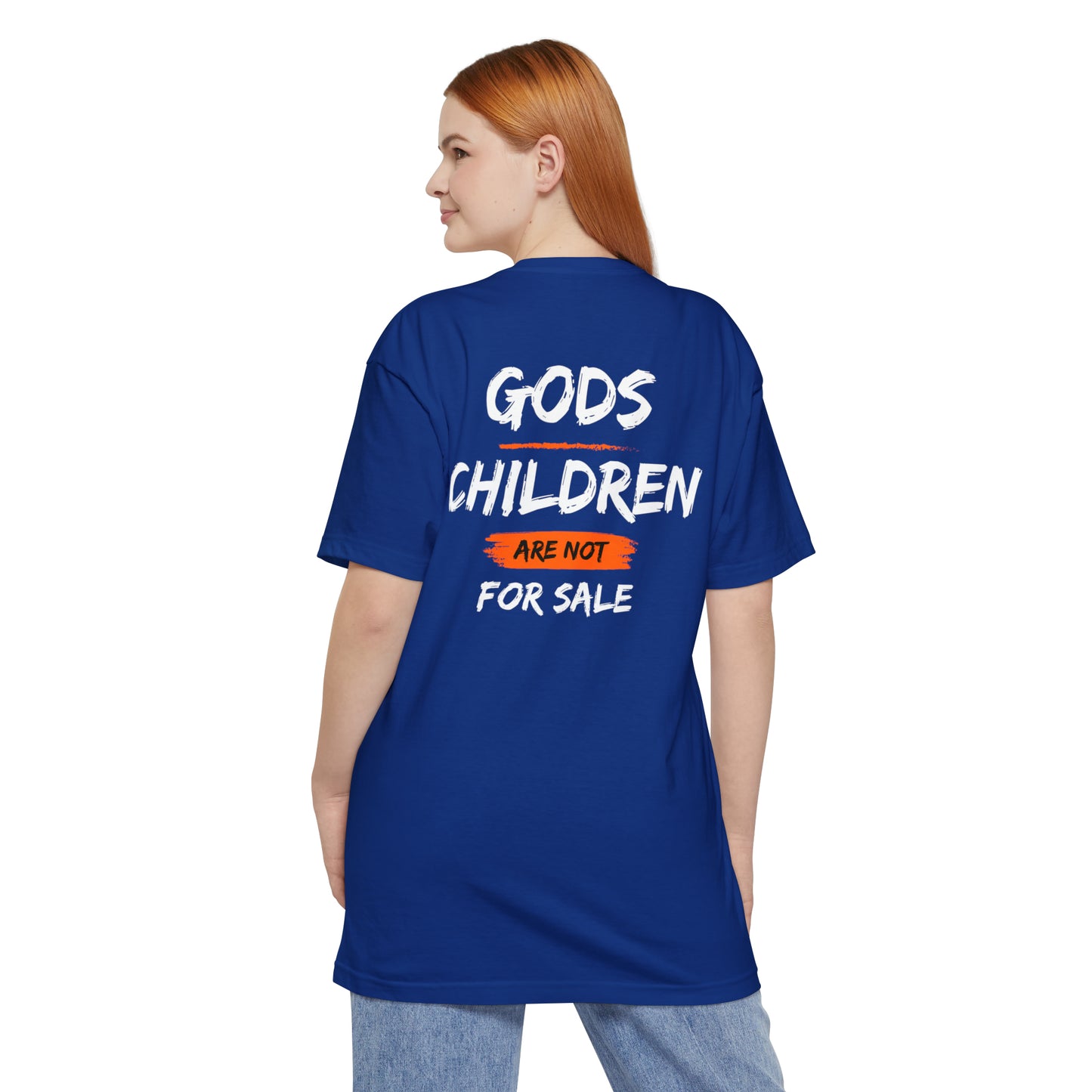 Gods Children Are Not For Sale (Back Design) Big And Tall SIZES