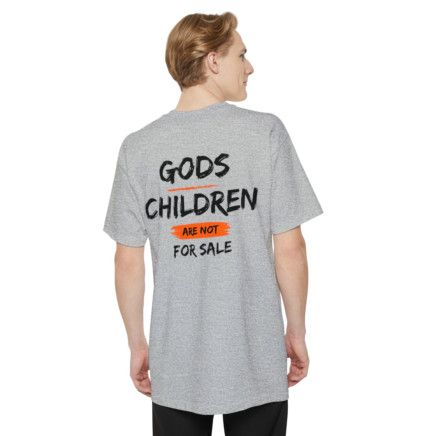 Gods Children Are Not For Sale (Back Design) Big And Tall SIZES