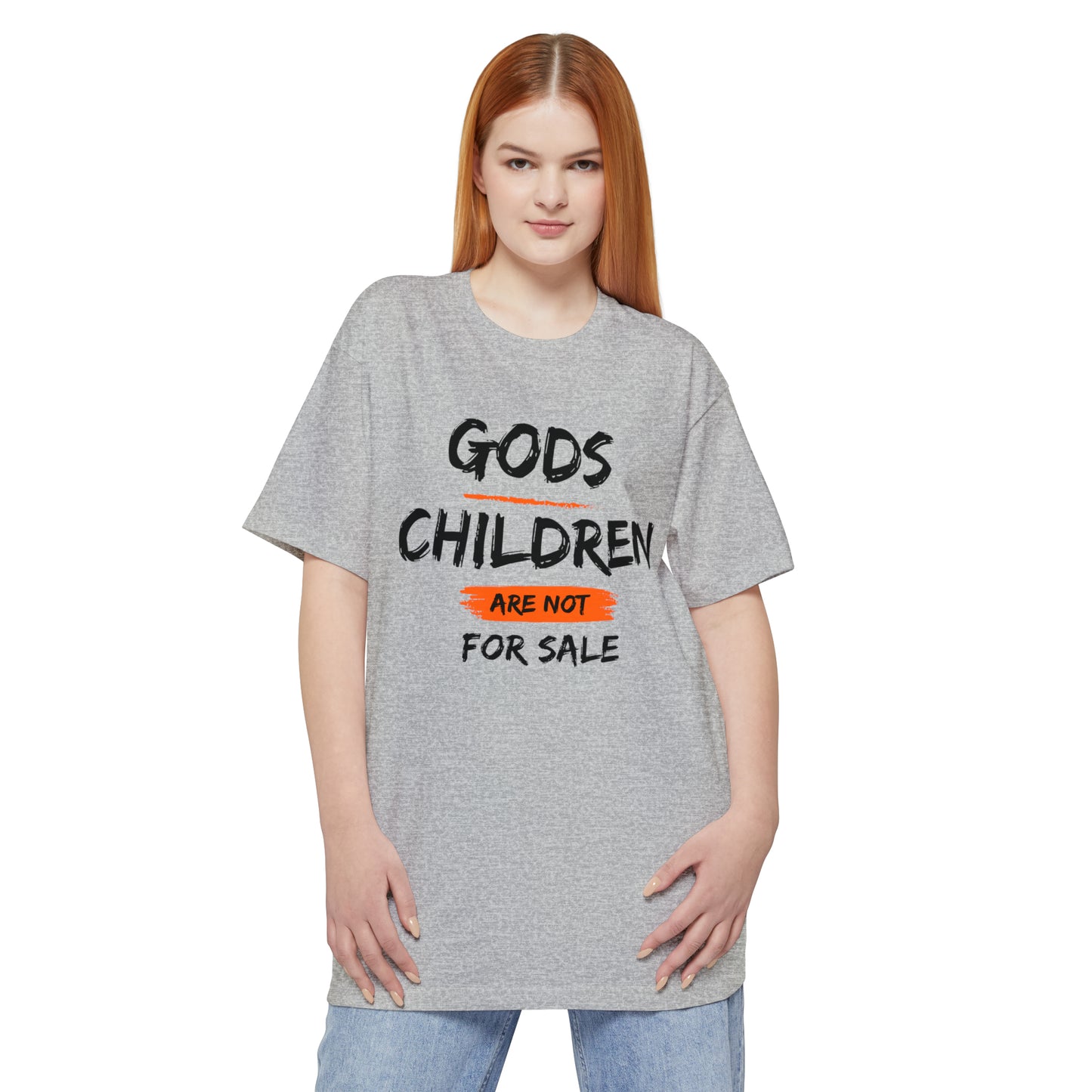 Gods Children Are Not For Sale ( Front Design) BIG AND TALL