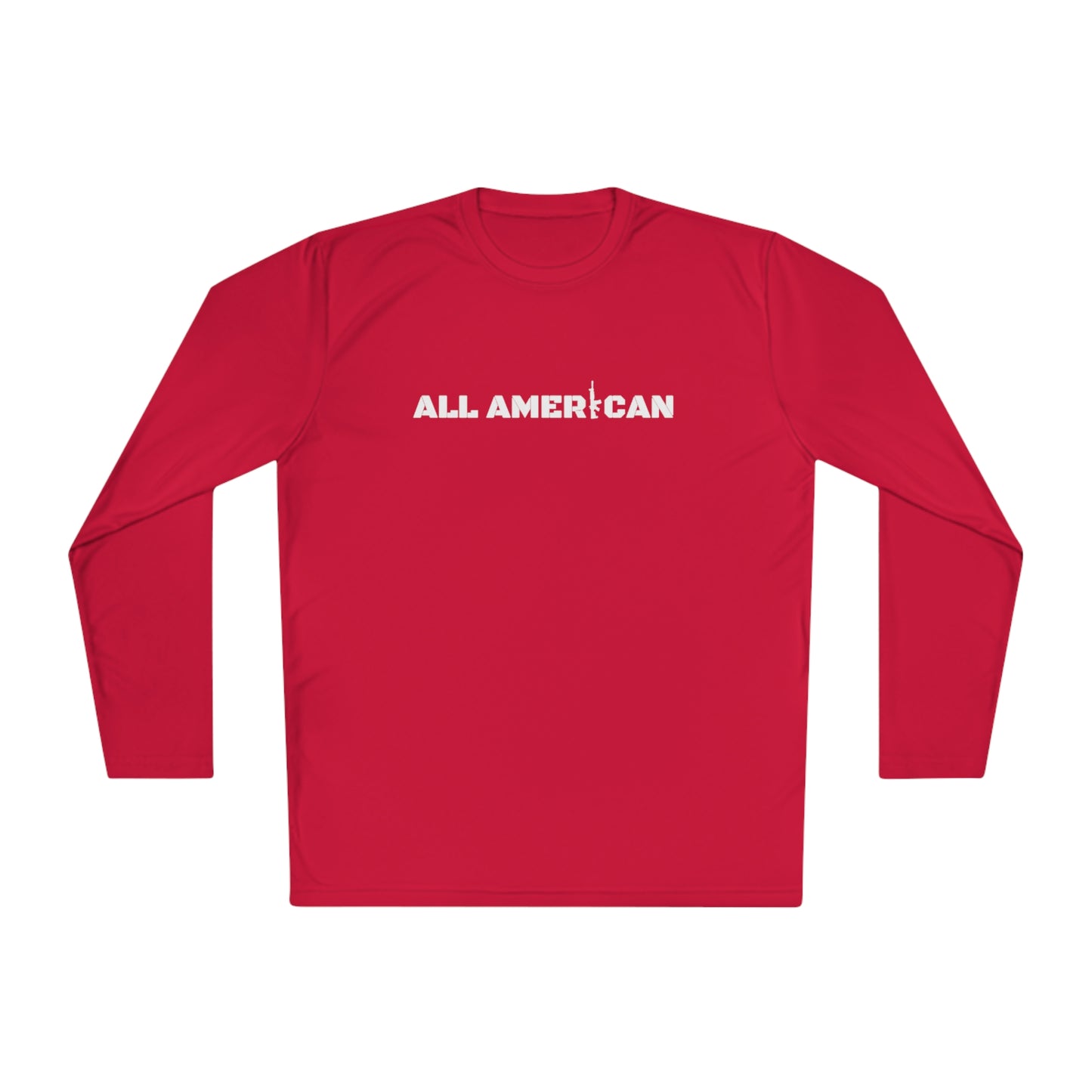 All American Unisex Lightweight Long Sleeve Tee