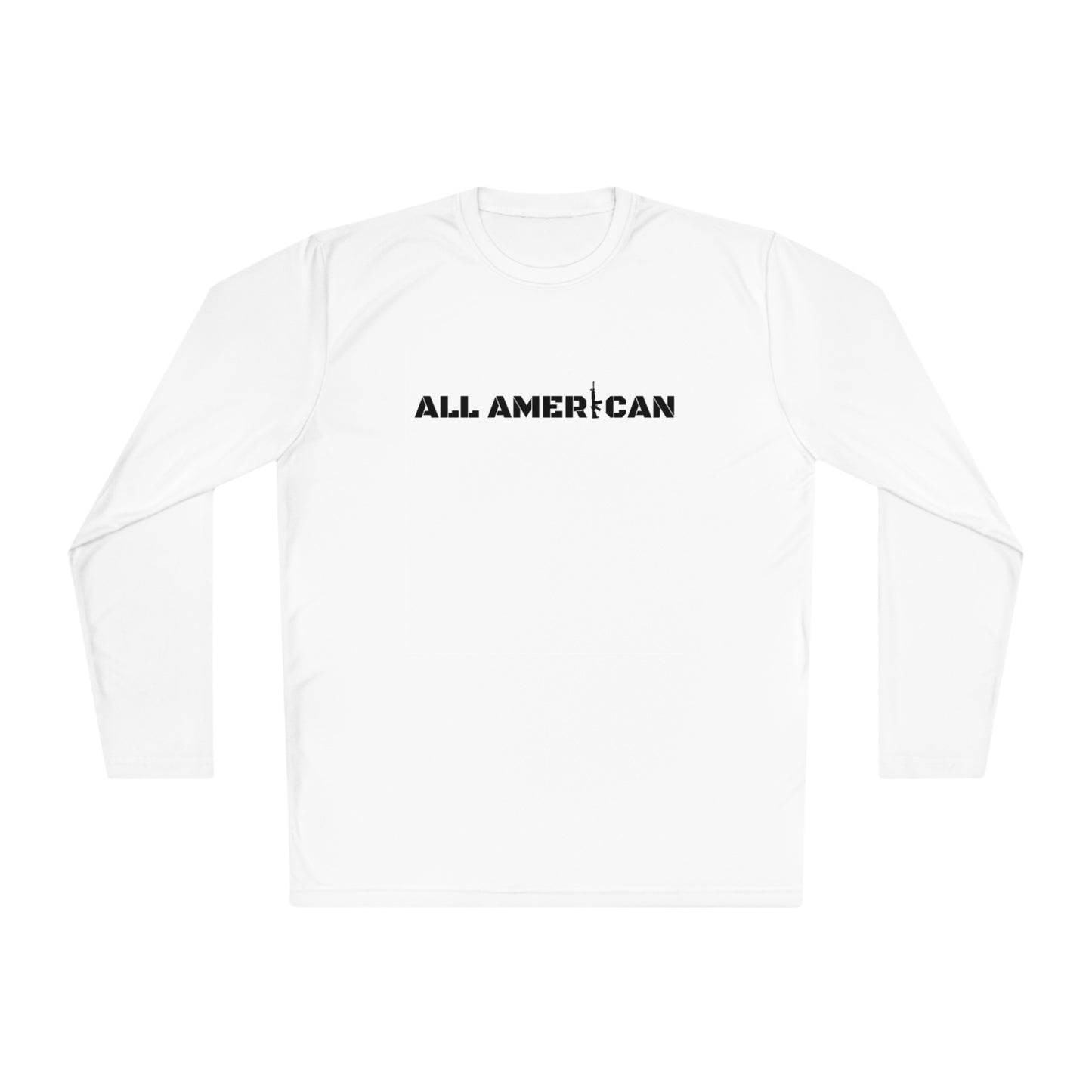 All American Unisex Lightweight Long Sleeve Tee