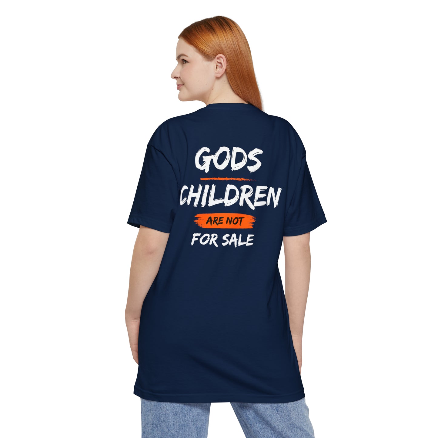 Gods Children Are Not For Sale (Back Design) Big And Tall SIZES