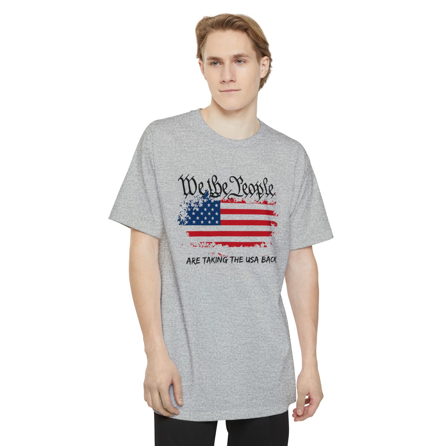 We The People Are Taking The USA Back BIG AND TALL (Front Design)