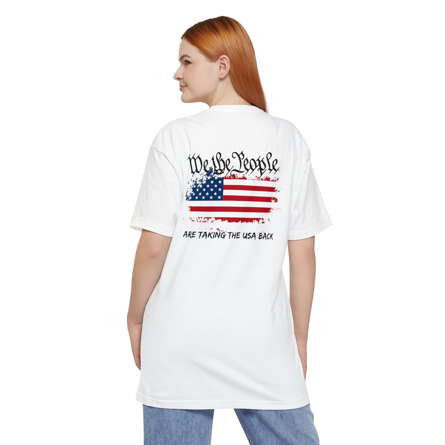 We The People Are Taking The USA Back (Back Design) BIG AND TALL