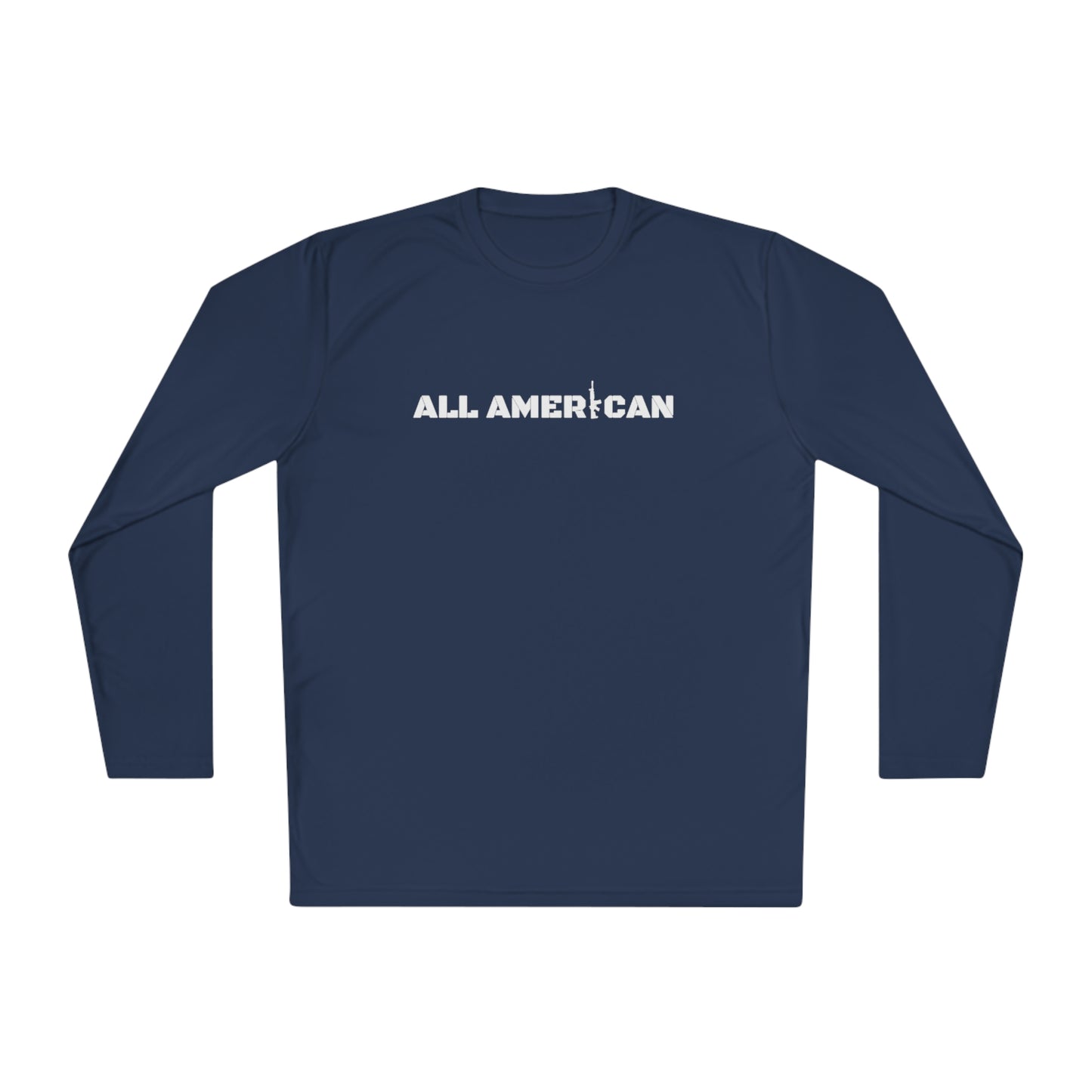 All American Unisex Lightweight Long Sleeve Tee