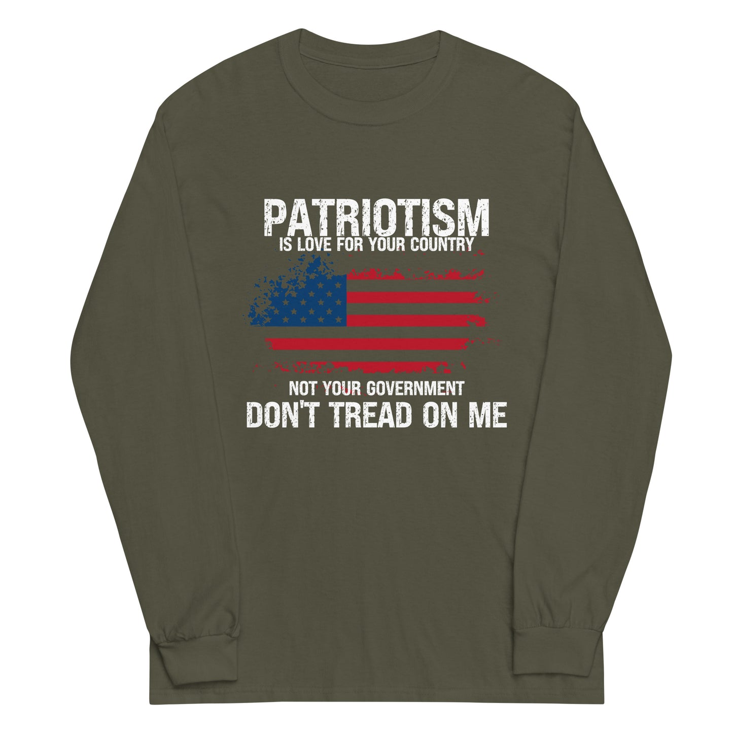 Patriotism Long Sleeve Shirt