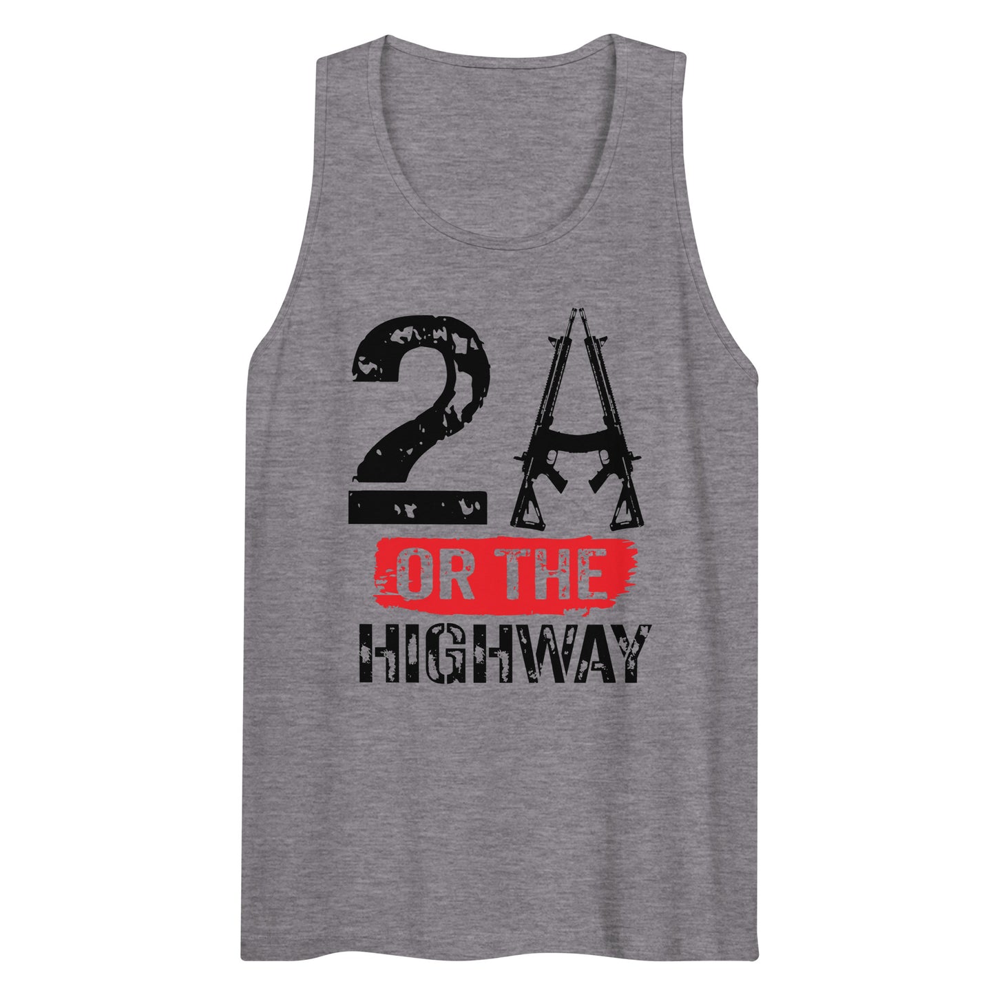 2A Or The Highway Men’s Tank Top