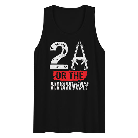 2A Or The Highway Men’s Tank Top