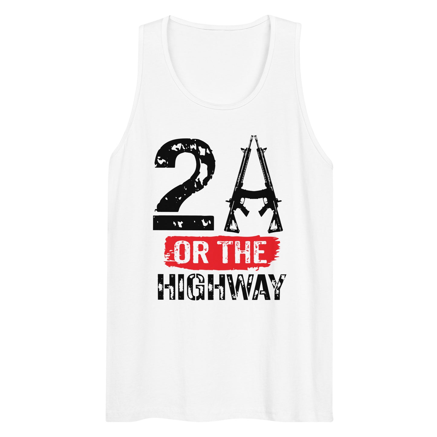 2A Or The Highway Men’s Tank Top