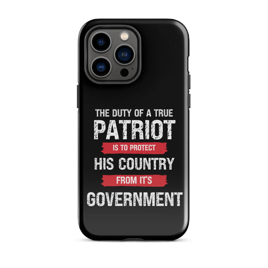 Duty Of A Patriot Tough Case for iPhone®