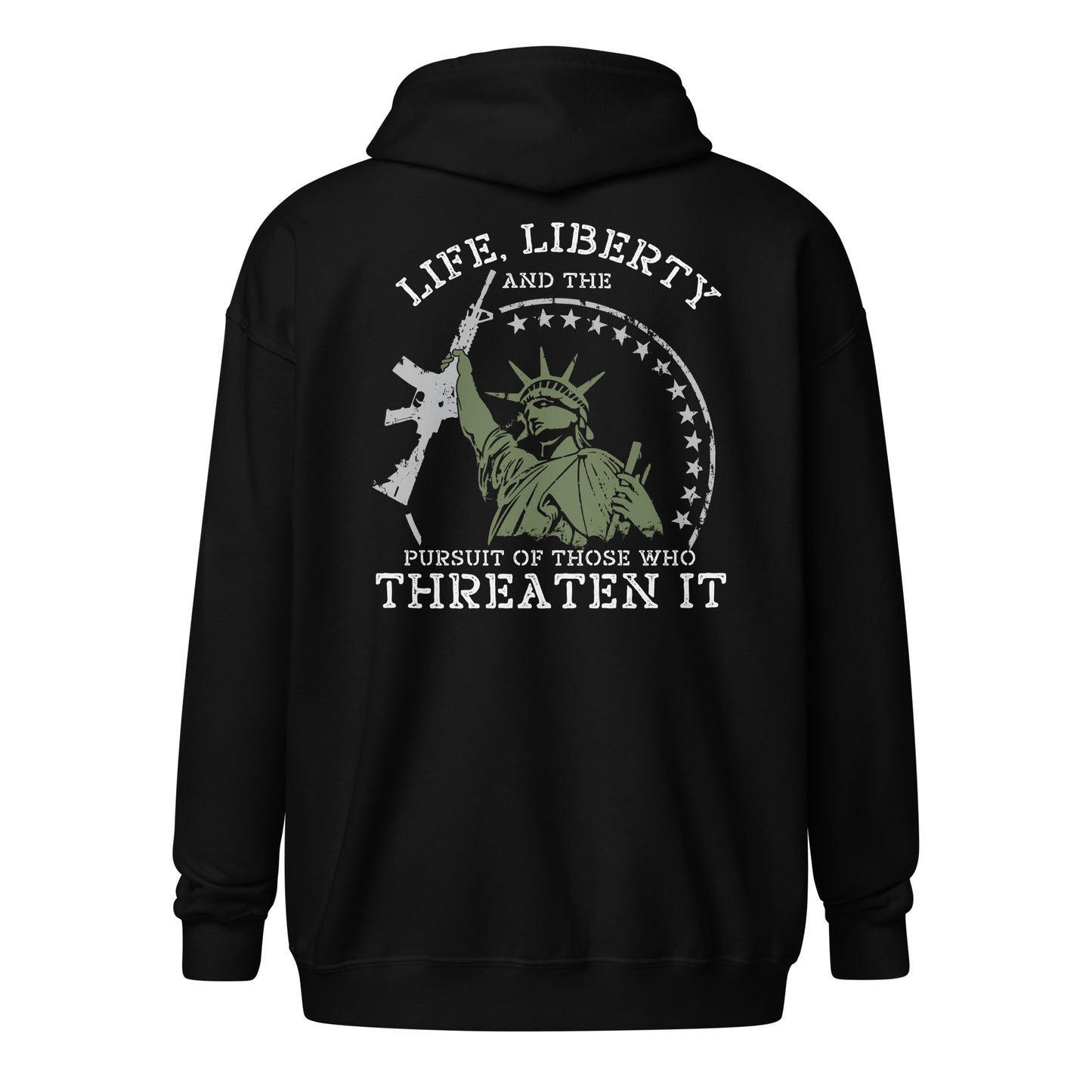 Life, Liberty Unisex Heavy Zip Hoodie