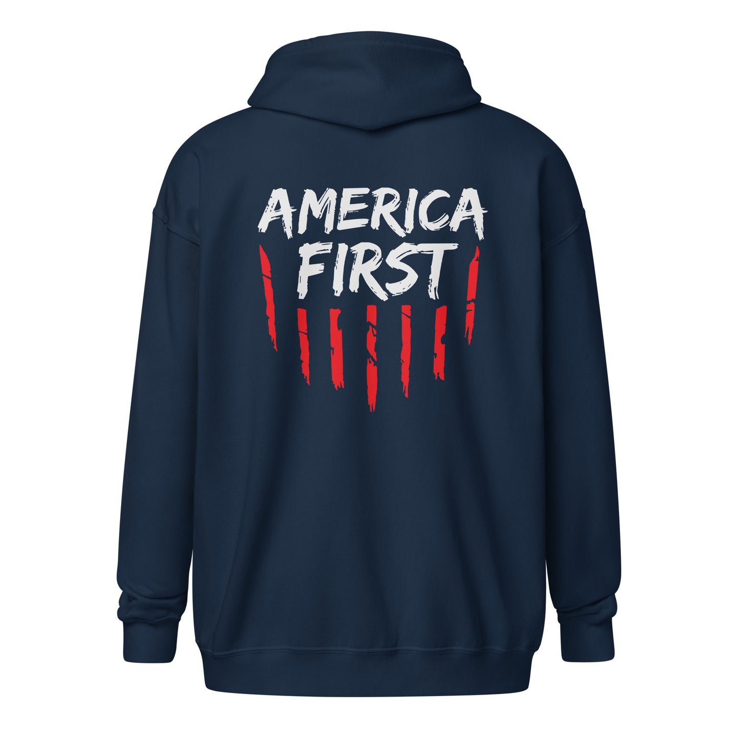 America First Unisex Heavy Blend Zip Hoodie