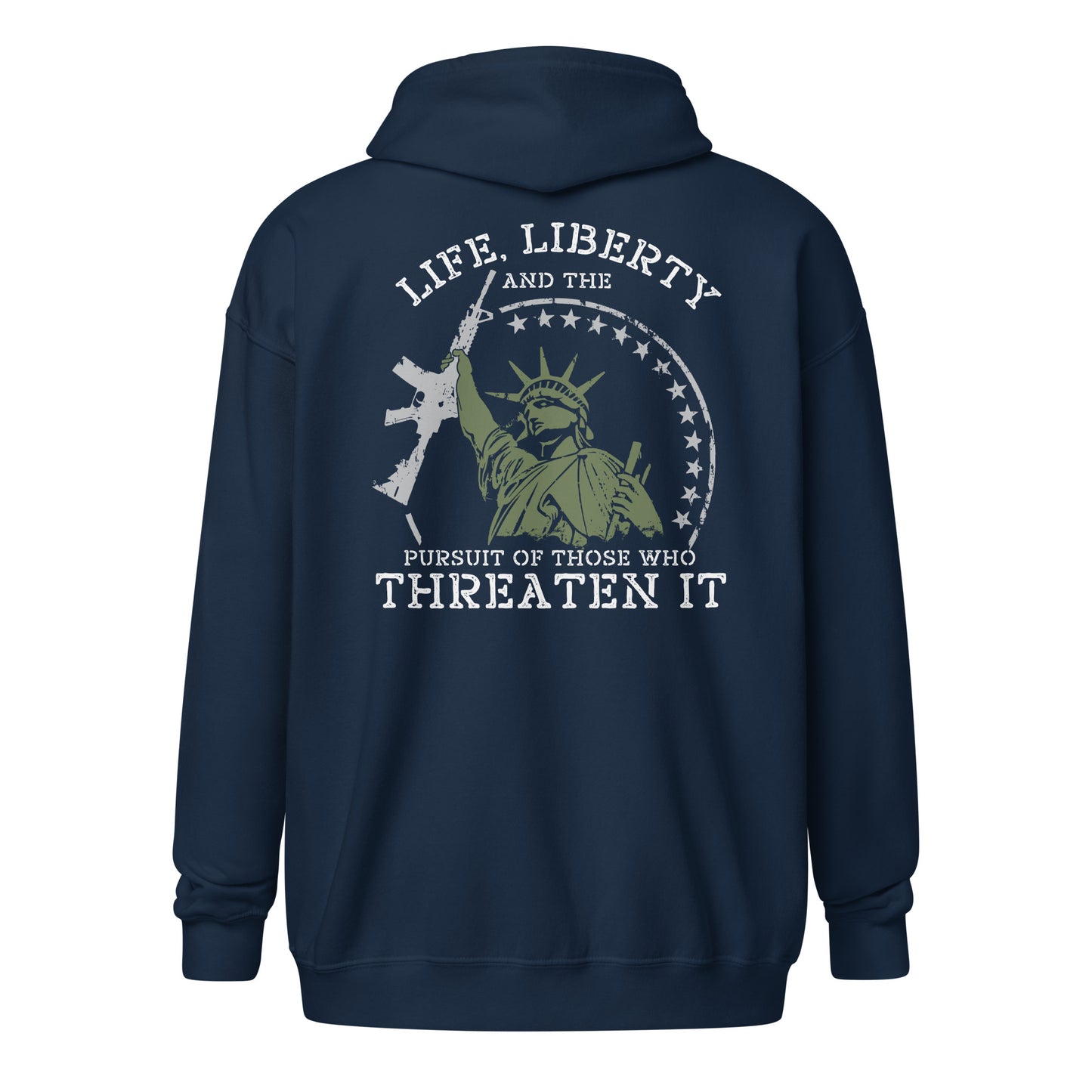 Life, Liberty Unisex Heavy Zip Hoodie