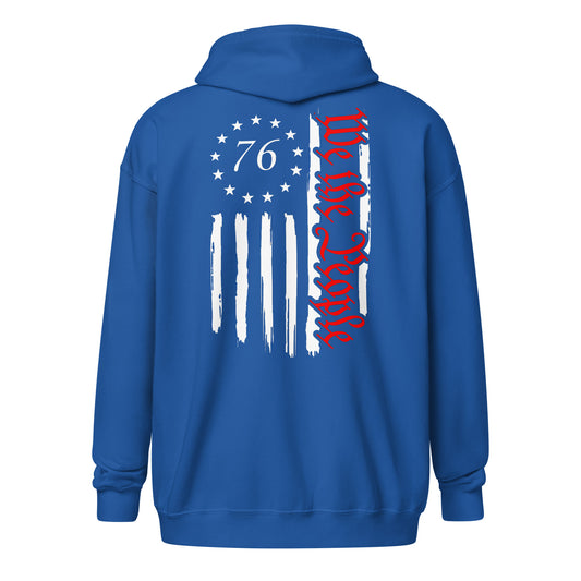 We The People Unisex heavy blend zip hoodie