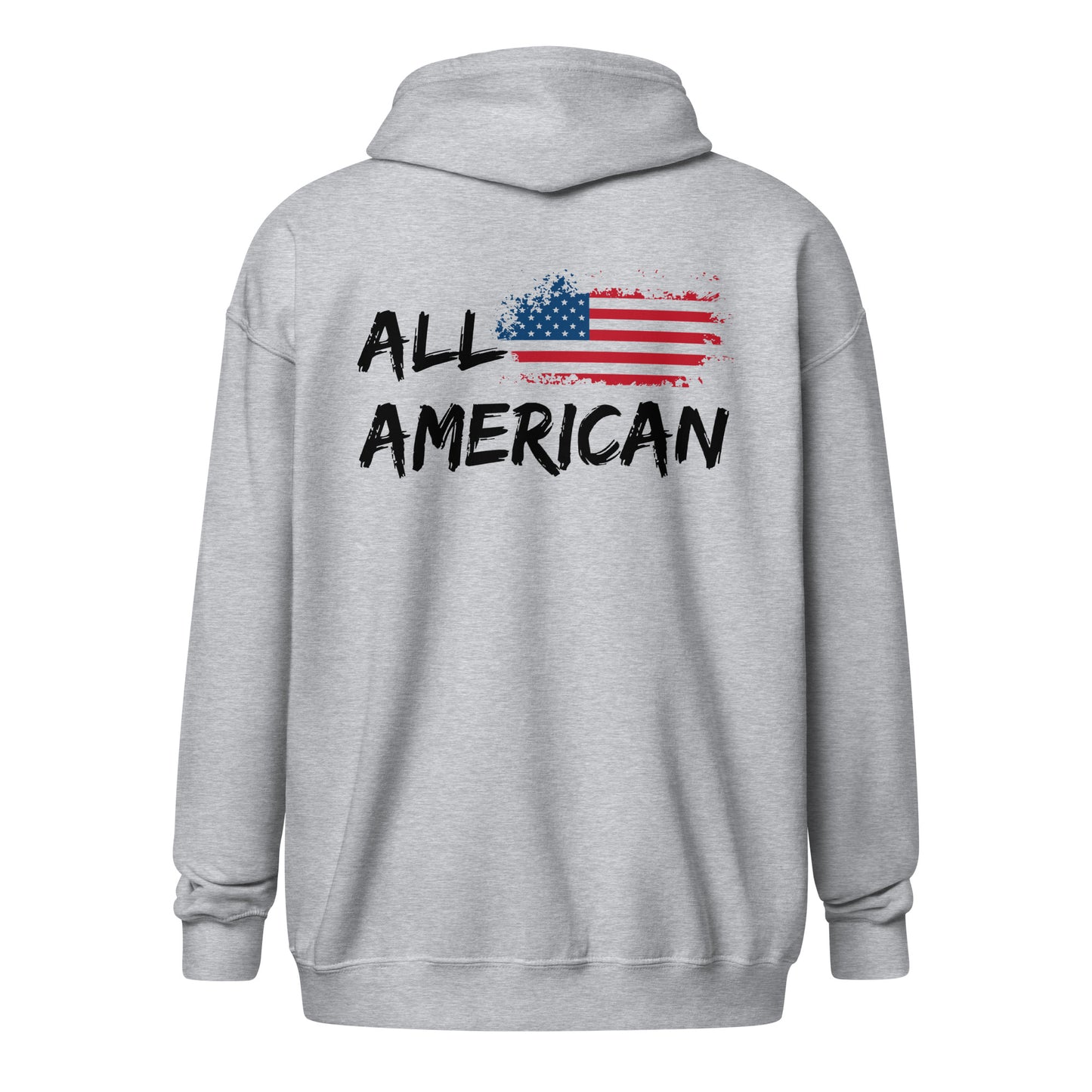 All American Unisex heavy blend zip hoodie