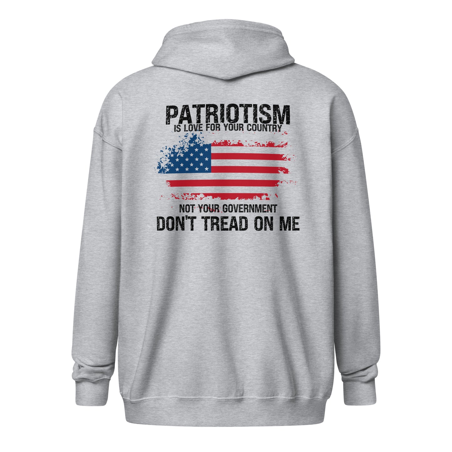 Patriotism Unisex heavy blend zip hoodie