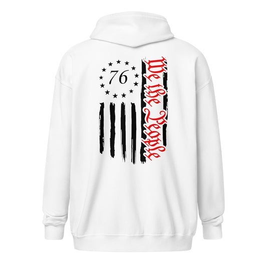 We The People 1776 Unisex heavy blend zip hoodie