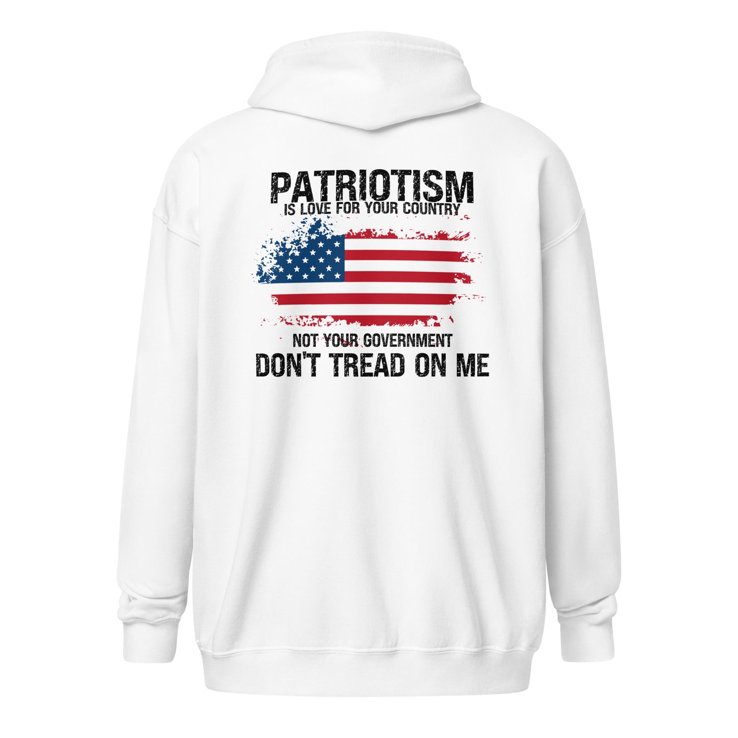 Patriotism Unisex heavy blend zip hoodie