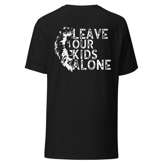 Leave Our Kids Alone With Lion (Back Design)