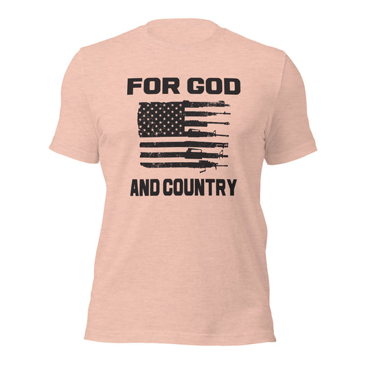 For God And Country Unisex t-shirt