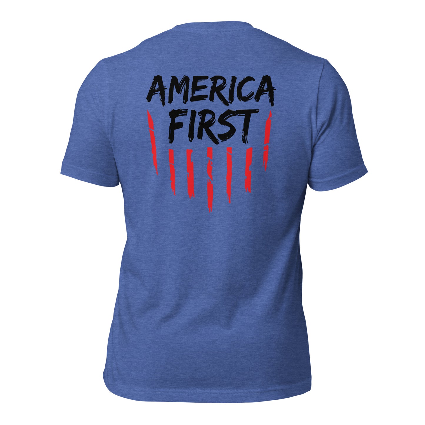 America First (Back Design) Unisex t-shirt