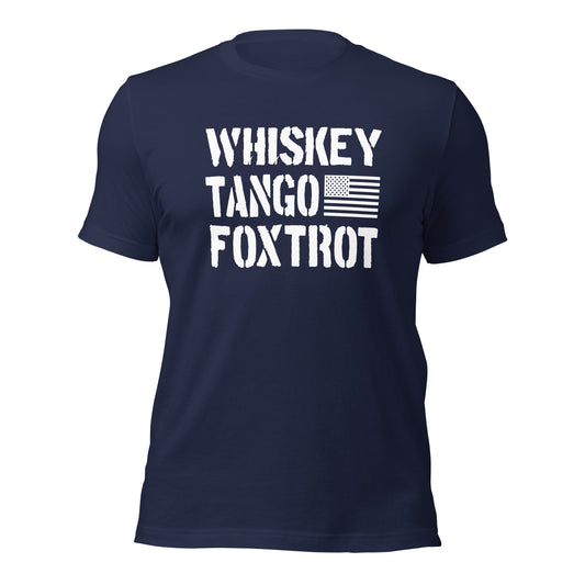 Whiskey Tango Foxtrot Unisex t-shirt