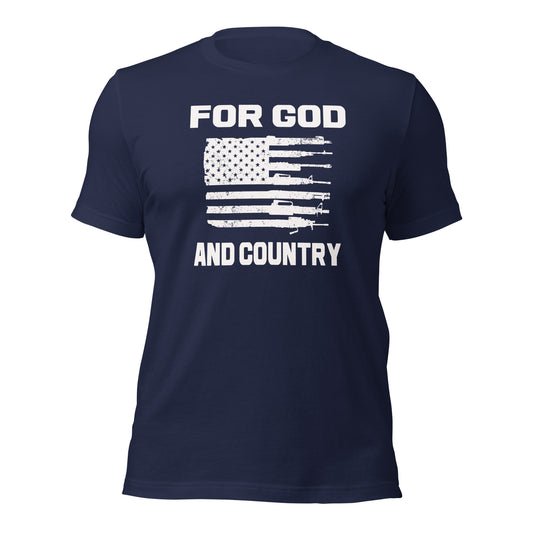 For God and Country Unisex t-shirt