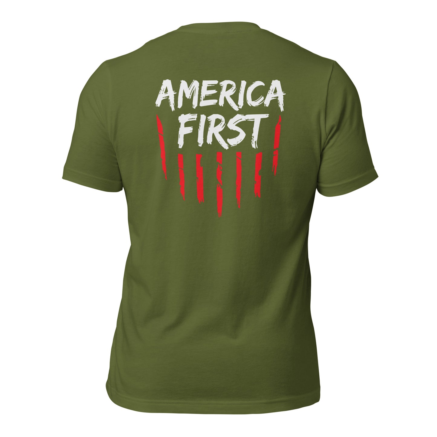 America First (Back Design)  Unisex t-shirt