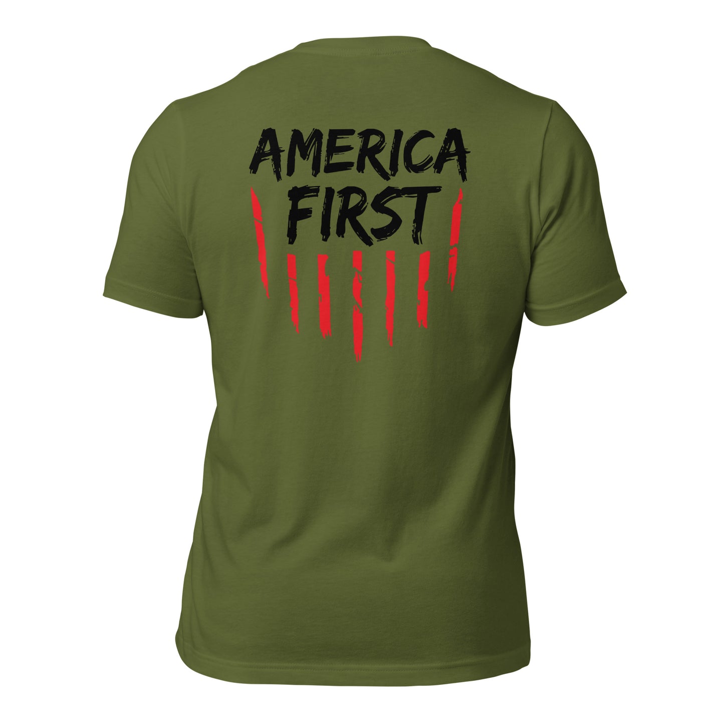 America First (Back Design) Unisex t-shirt