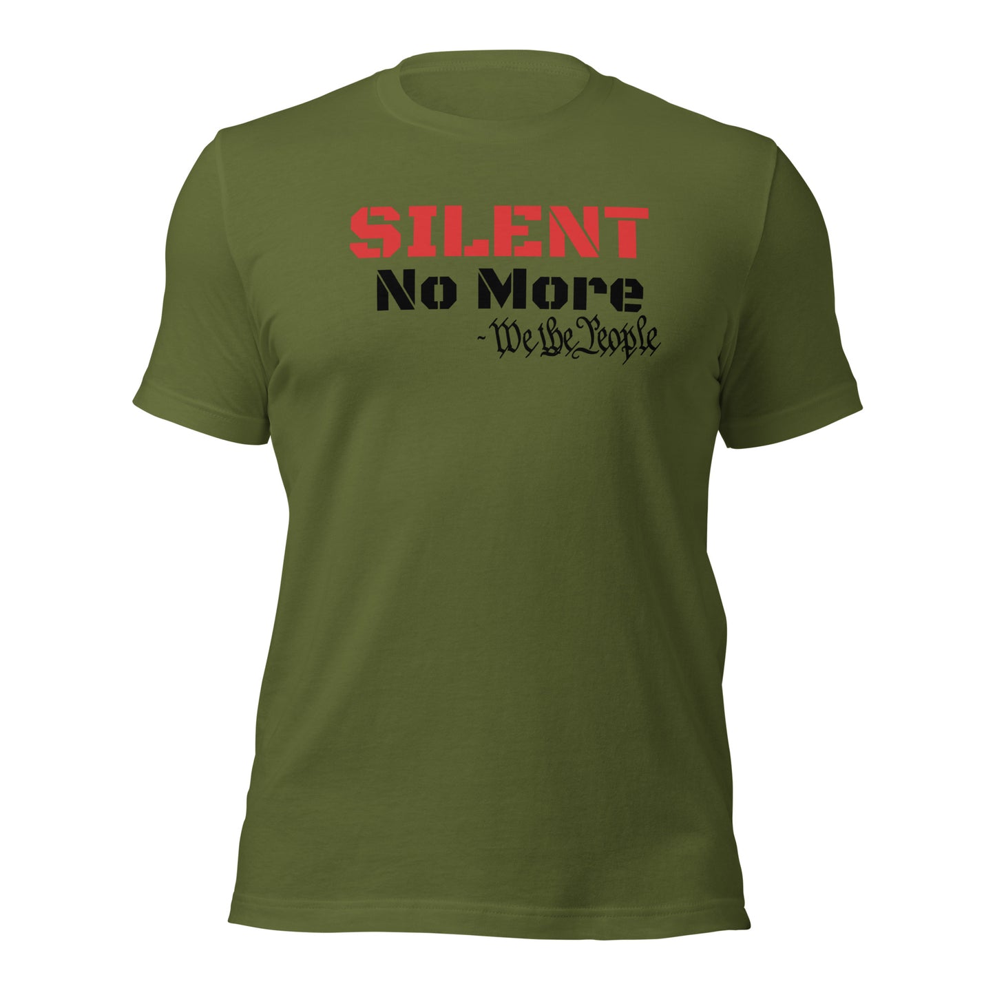 Silent No More.... WE THE PEOPLE Unisex t-shirt