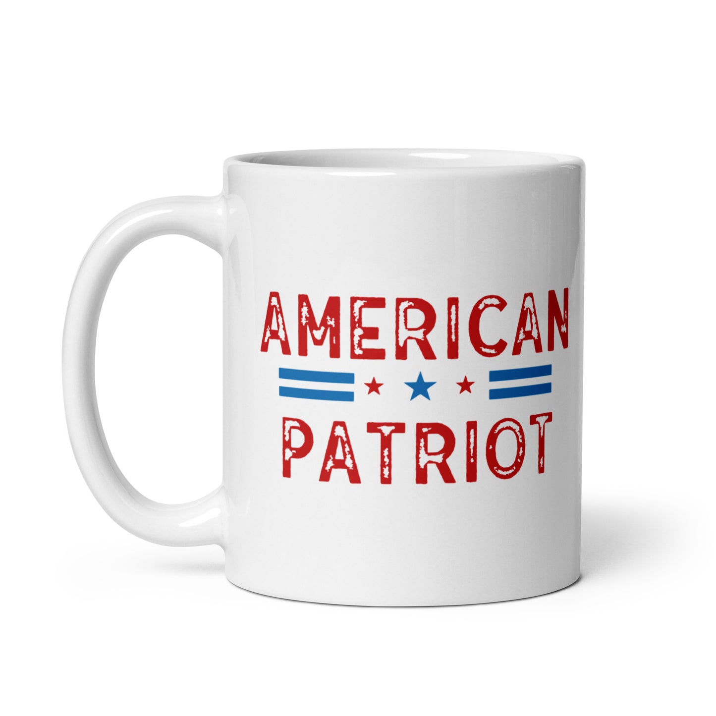 American Patriot White Coffee Mug