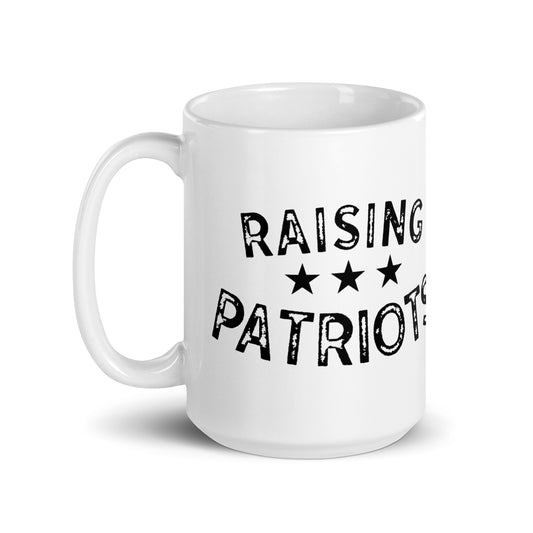 Raising Patriots White Coffee Mug