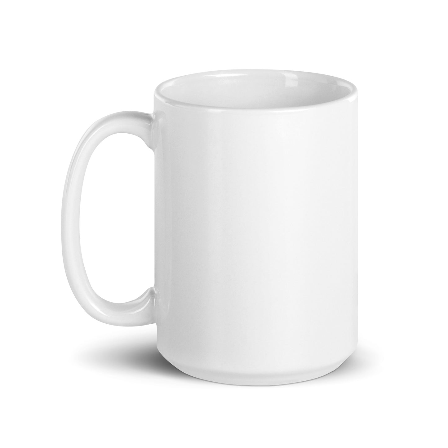 Loves Jesus and America Too White Coffee Mug